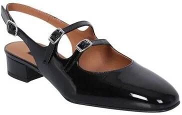 Carel Paris Hoge hakken 1952 With Heel Black in zwart