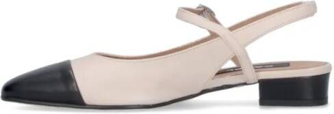Carel Paris Slippers & Mules "Oceano" Slingback Mules – Beige in beige