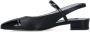 Carel Paris Slippers & Mules "Oceano" Slingback Mules – Black in zwart - Thumbnail 2