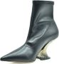 Casadei Boots Stivaletto Elodie Pelle Nera in zwart - Thumbnail 2