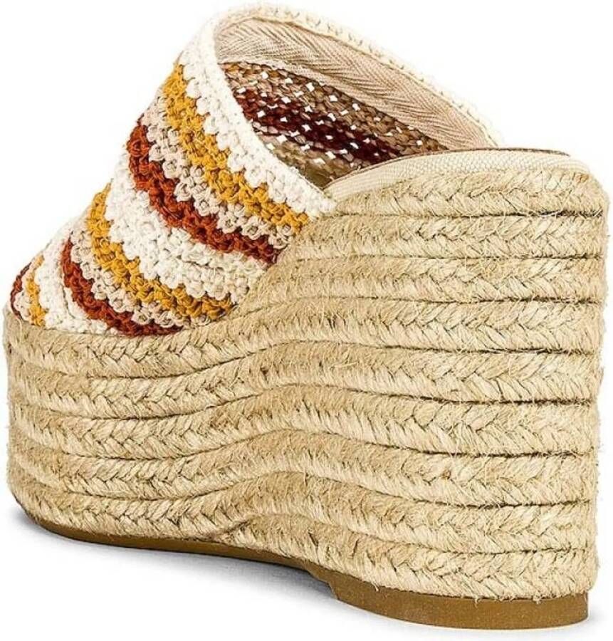 Castaner Low-Top Sneakers Elsa Wedge Espadrilles Sandals in meerkleurig