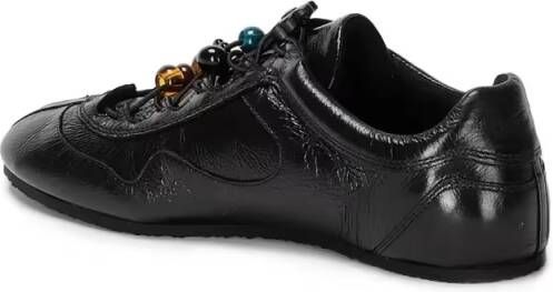 Cecille Bahnsen Low-Top Sneakers Blaise Sneakers in zwart