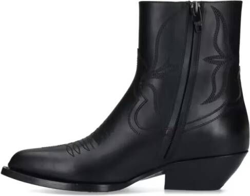 Celine Boots "Leon" Boots Black in zwart