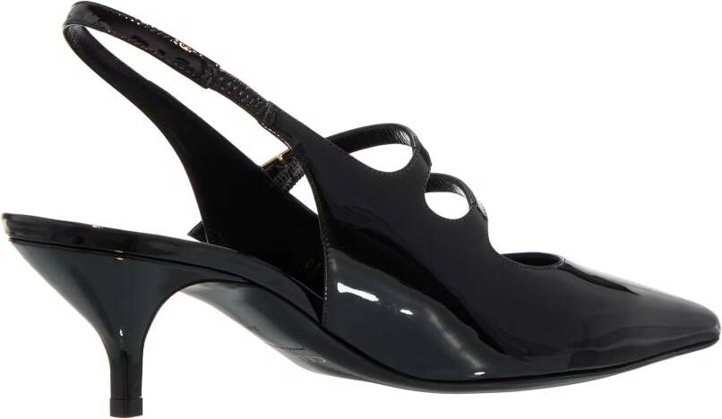 Celine Hoge hakken Judy Slingback in zwart