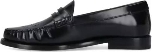 Celine "Vivienne" Loafers Black in zwart