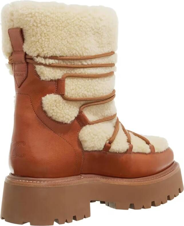 Celine Winterlaarzen Lace Up Boots in bruin