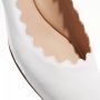 Jimmy Choo "Mary Jane Jelly" Ballerinas – Silver in wit - Thumbnail 2
