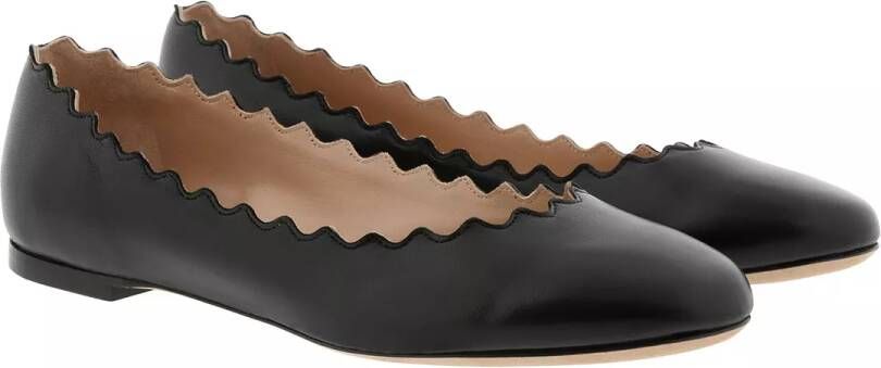 Chloé Loafers Lauren Ballerinas Leather in zwart