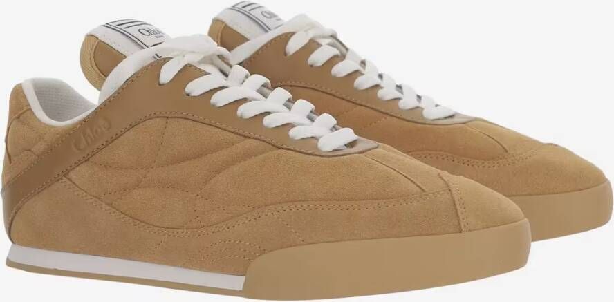 Chloé Low-Top Sneakers Kick Sneaker in bruin