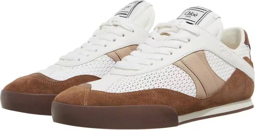 Chloé Low-Top Sneakers Kick Sneaker in bruin