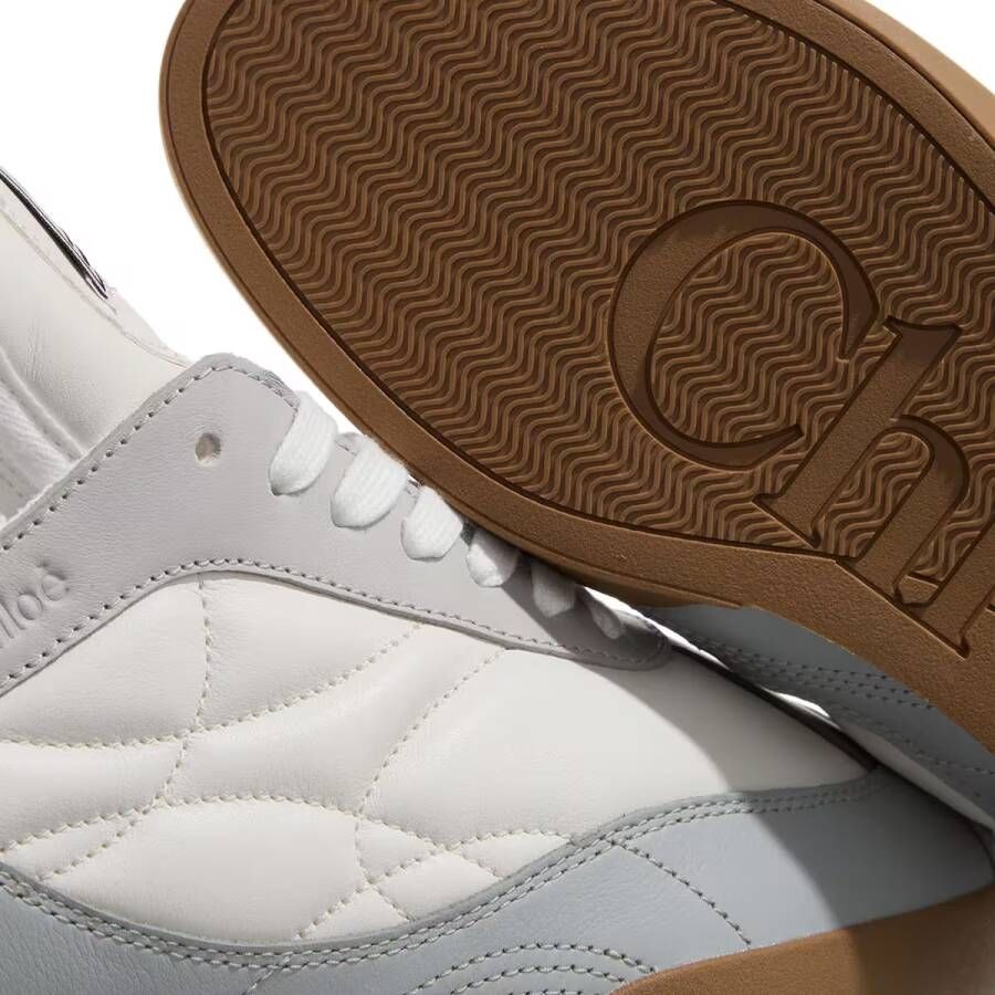 Chloé Low-Top Sneakers Kick Sneaker in grijs - Foto 5
