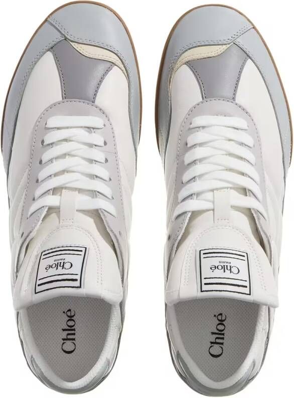 Chloé Low-Top Sneakers Kick Sneaker in grijs - Foto 3