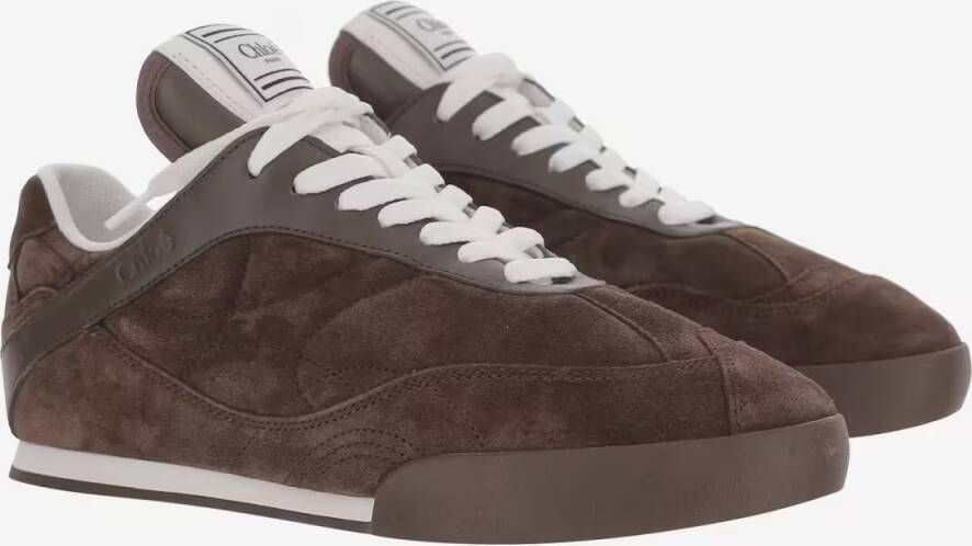 Chloé Low-Top Sneakers Kick Sneakers in bruin