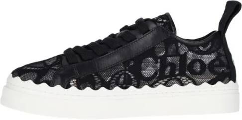 Chloé Low-Top Sneakers Lauren Sneakers – Black in zwart