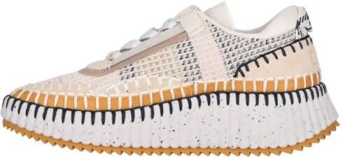 Chloé Low-Top Sneakers "Nama" Sneakers – Beige in beige