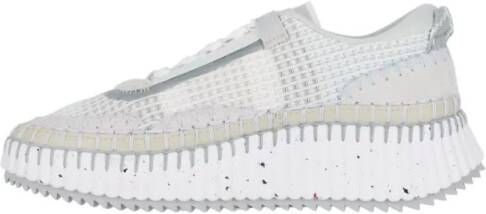 Chloé Low-Top Sneakers "Nama" Sneakers in wit