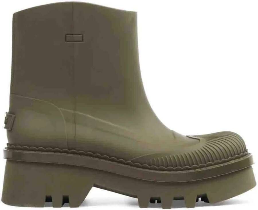 Chloé Groene Enkellaarzen voor Dames Green Dames - Foto 4