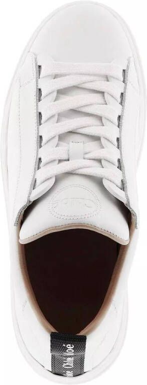 Chloé Lauren leather sneakers Wit Dames - Foto 3