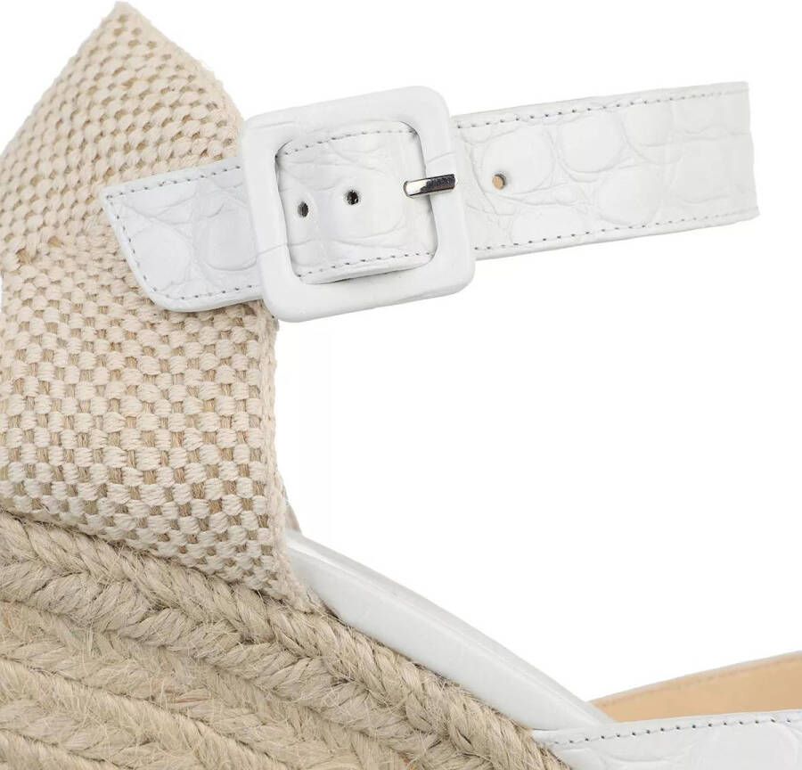 Christian Louboutin Espadrilles Amelina Espadrille Wedges in wit