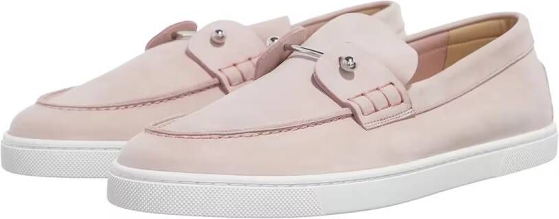 Christian Louboutin Loafers Chambeliboat Loafers in poeder roze