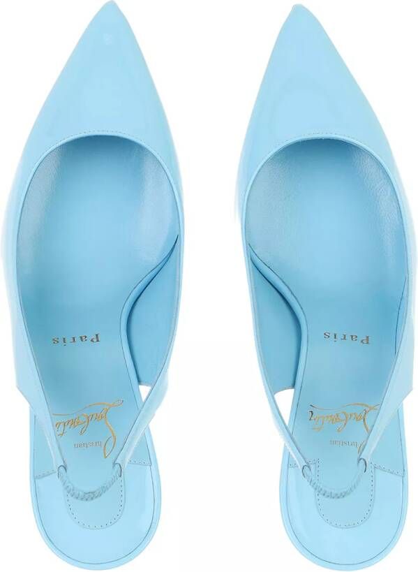 Christian Louboutin Loafers & ballerina schoenen Epic Slingback Pumps in blauw