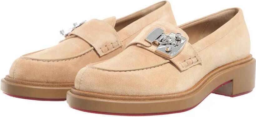 Christian Louboutin Loafers Urban Moc Lock Loafers in beige