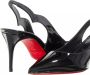 Christian Louboutin Pumps & high heels Hot Chick Sling in zwart - Thumbnail 1