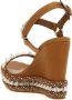 Christian Louboutin Sandalen Pyraclou' Espadrilles in bruin - Thumbnail 1