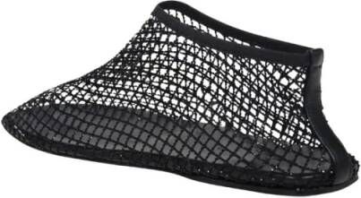 Christopher Esber Minette Mesh Flat in zwart