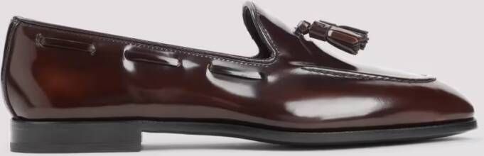 Church's Brown Maidstone Loafers With Tonal Tassels in bruin