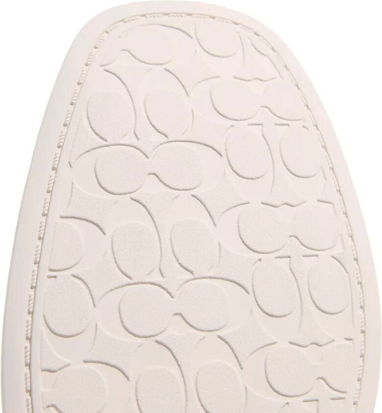 Coach Loafers & ballerina schoenen Emilia Leather Mary Jane in crème