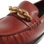 Coach Loafers & ballerina schoenen Jess Leather Loafer in rood - Thumbnail 1