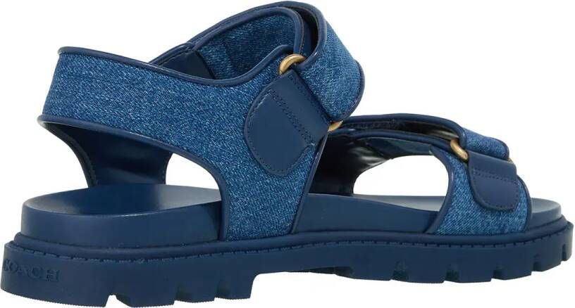 Coach Sandalen Brynn Denim Sndl Deb in blauw