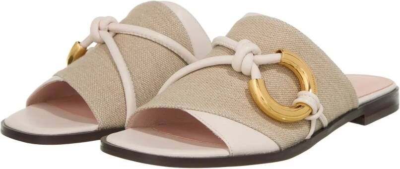 Coccinelle Slippers & Mules Carmy Canvas Bi in beige - Foto 3