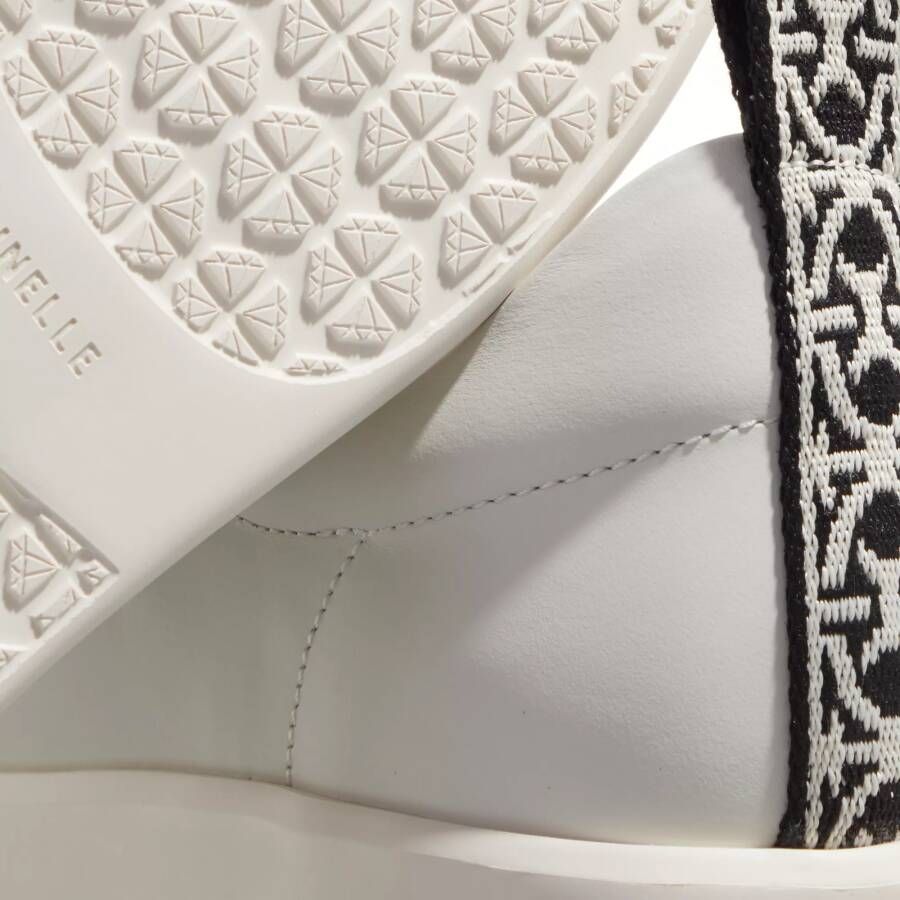 Coccinelle Low-Top Sneakers monog Perforee in crème