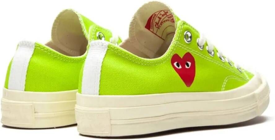 Comme des Garcons Low-Top Sneakers Comme Des Garu00E7ons Play X Converse Chuck 70 Ox in groen