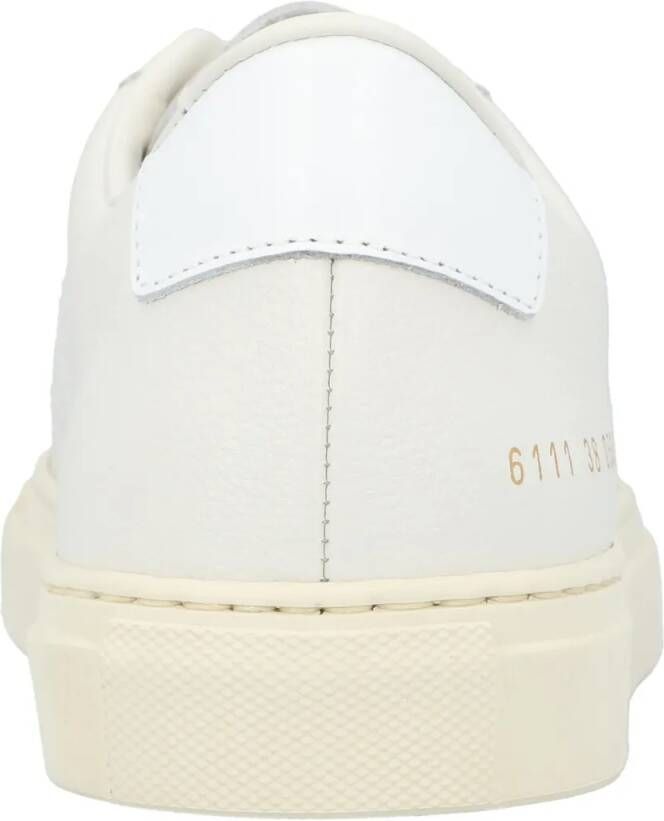 Common Projects Low-Top Sneakers Tennis Sneakers in wit