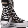 Converse Low-Top Sneakers Platform Black in grijs - Thumbnail 1