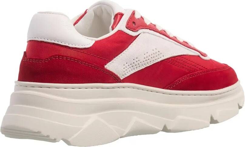 Copenhagen Low-Top Sneakers CPH56 Material Mix in rood