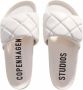 Copenhagen Studios Stijlvolle leren slipper met motief Beige Dames - Thumbnail 5