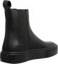 Copenhagen Shoes Stijlvolle Chelsea Boots met plateauzool Black Dames - Thumbnail 5