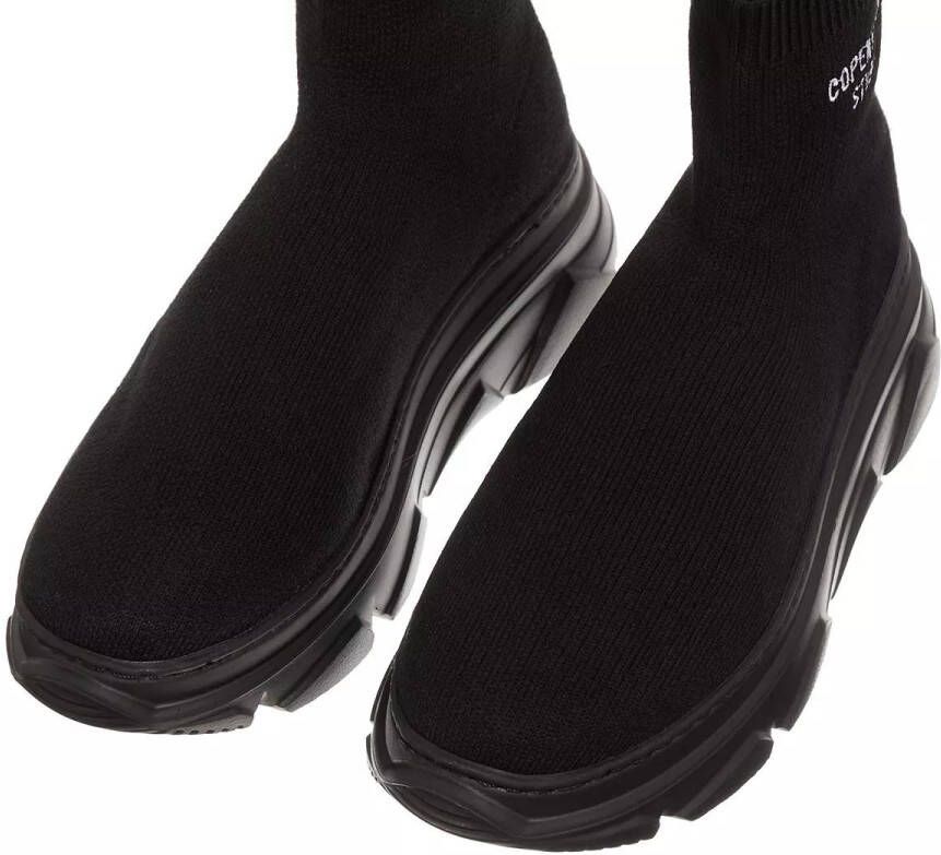 Copenhagen Shoes Zwarte Nylon Slip-On Sneaker Black Dames - Foto 3
