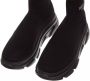 Copenhagen Shoes Zwarte Nylon Slip-On Sneaker Black Dames - Thumbnail 3