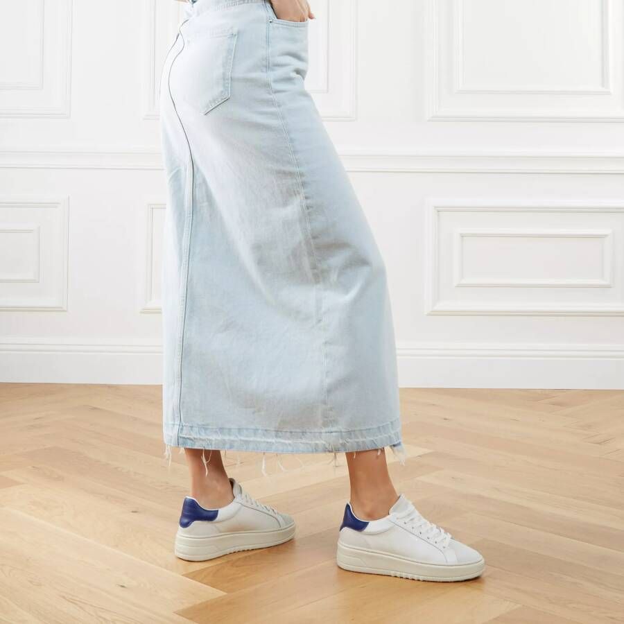 Copenhagen Sneakers CPH72 Leather Mix in wit