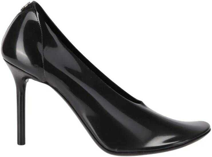 Courrèges Hoge hakken Black Stilettos In Semi-Transparent Translucent Ru in zwart