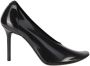 Courrèges Hoge hakken Black Stilettos In Semi-Transparent Translucent Ru in zwart - Thumbnail 2