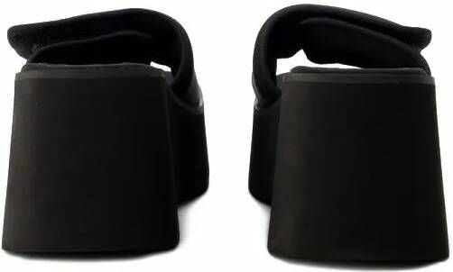 Courrèges Sandalen Scuba Wave Sandals Polyester Black in zwart - Foto 2