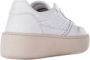 D.a.t.e. Witte Leren Lage Sneakers met Geperforeerde Neus White Dames - Thumbnail 2