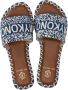 De Siena Sandalen MYKONOS BLAU SLIDE in blauw - Thumbnail 2