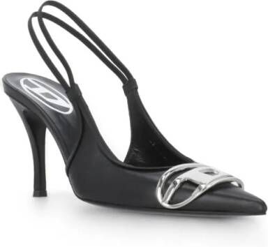 Diesel Hoge hakken D-Venus Heeled Shoes in zwart